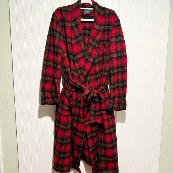 Pendleton Other - Vintage Pendleton Tartan Plaid Wool Robe Mens Medium